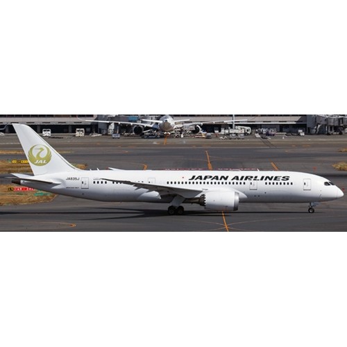 JCSA4001A - 1/400 JAPAN AIRLINES BOEING 787-8 FLAP DOWN REG: JA835J WITH ANTENNA