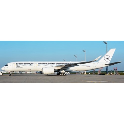 JCSA4008 - 1/400 LUFTHANSA AIRBUS A350-900XWB CLEANTECHFLYER REG: D-AIVD WITH ANTENNA
