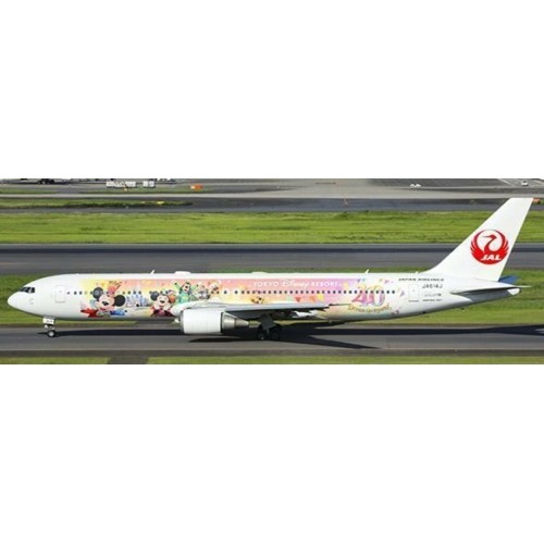 JCSA4029 - 1/400 JAPAN AIRLINES BOEING 767-300(ER) DREAM-GO-ROUND LIVERY REG: JA614J WITH ANTENNA