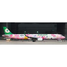 JCSA4067 - 1/400 EVA AIR AIRBUS A321 PINKY JET REG: B-16217 WITH ANTENNA
