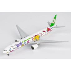 JCSA4087 - 1/400 EVA AIR BOEING 777-300ER LOLLY JET REG: B-16740 WITH STAND