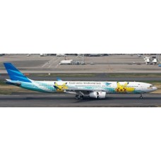 JCSA4096 - 1/400 GARUDA INDONESIA AIRBUS A330-300 PIKACHU REG: PK-GPY WITH ANTENNA