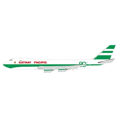 JCSA4115 - 1/400 MISC BOEING 747-8F 80TH ANNIVERSARY REG: B-LJE WITH ANTENNA AND STAND