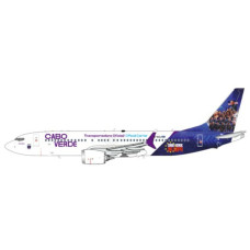 JCSA4134 - 1/400 CABO VERDE AIRLINES 737 MAX 8 CABO VERDE NA COPA REG: D4-CCJ WITH ANTENNA