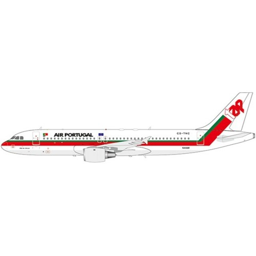JCTAP32077Y - 1/200 TAP AIR PORTUGAL AIRBUS A320 REG: CS-TNC WITH STAND TAP OFFICIAL PRODUCT