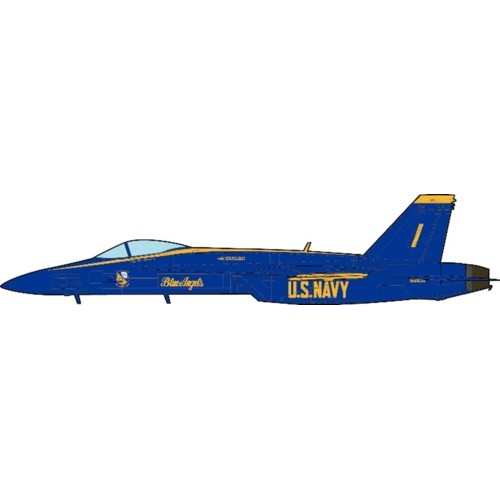 JCW144F18004 - 1/144 F/A-18E SUPER HORNET U.S. NAVY, BLUE ANGELS, 2021