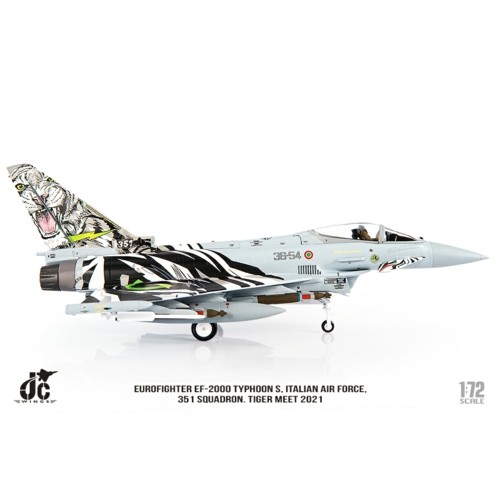 JCW722000009 - 1/72 EUROFIGHTER EF-2000 TYPHOON S ITALIAN AIR FORCE, 351 SQUADRON, TIGER MEETS, 2021