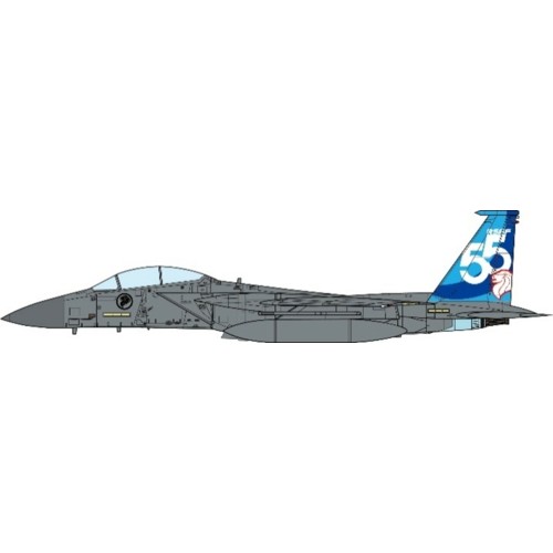 JCW72F15031 - 1/72 F-15SG STRIKE EAGLE REPUBLIC OF SINGAPORE AIR FORCE, 55TH ANNIVERSARY EDITION, 2023