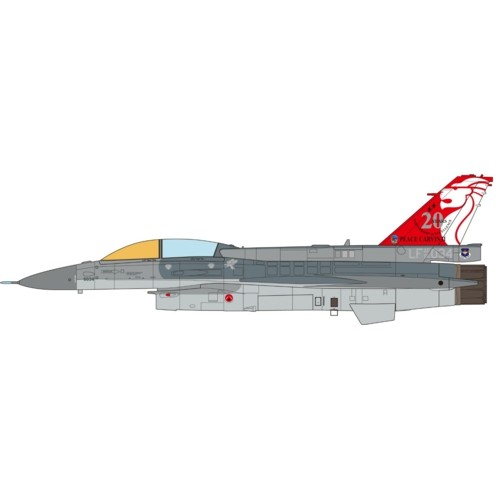 JCW72F16015 - 1/72 F-16D FIGHTING FALCON REPUBLIC OF SINGAPORE AIR FORCE, 425TH FIGHTER SQUADRON BLACK WIDOWS, 2014