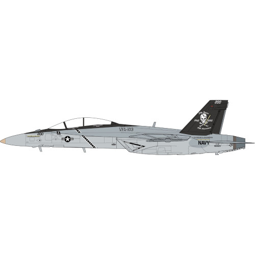 JCW72F18022 - 1/72 F/A-18F SUPER HORNET U.S. NAVY VFA-103 JOLLY ROGERS, 70TH ANNIVERSARY EDITION, 2013