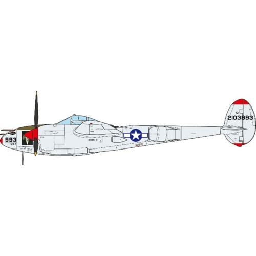 JCW72P38003 - 1/72 P-38J LIGHTING U.S. ARMY AIR FORCE, 5TH FIGHTER COMMAND, 1944