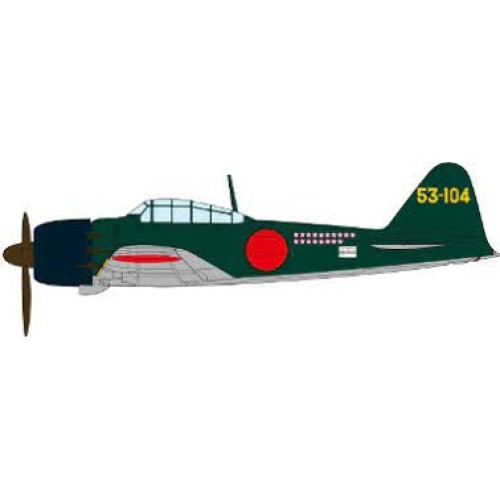 JCW72ZERO001 - 1/72 ZERO A6M5 W.O. TETSUZO IWAMOTO, IMPERIAL JAPANESE NAVY, 253RD NAVAL FLYING GROUP 1944