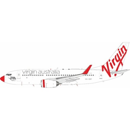 JF7377009L - 1/200 737-700 VIRGIN AUSTRALIA (RED NOSE) VH-VBY LIMITED 50PCS