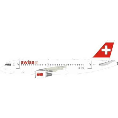 JFA319011 - 1/200 SWISS INTERNATIONAL AIR LINES AIRBUS A319-112 HB-IPU WITH STAND
