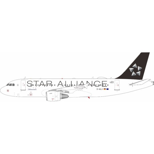 JFA319017L - 1/200 A319-114 LUFTHANSA CITYLINE - STAR ALLIANCE - D-AILX LIMITED 48