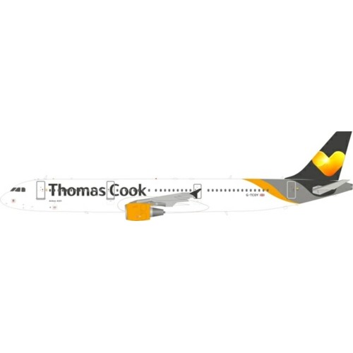 JFA321005 - 1/200 THOMAS COOK AIRLINES AIRBUS A321-211 G-TCDY WITH STAND