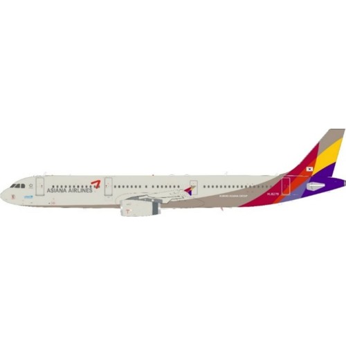 JFA321012 - 1/200 A321-231 ASIANA AIRLINES HL8279 WITH STAND