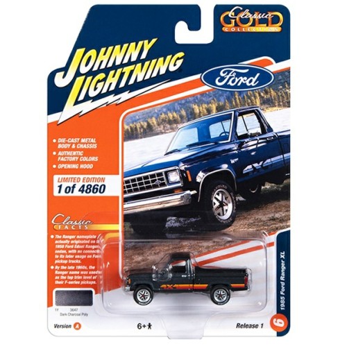 JLCG031A-6 - 1/64 1985 FORD RANGER DARK CHARCOAL POLY