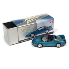 JLCT009B-2 - 1/64 JL COLLECTOR TIN ASSORTMENT 2022 RELEASE 1 VERSION B - 1994 PONTIAC FIREBIRD T/A LIGHT TEAL POLY