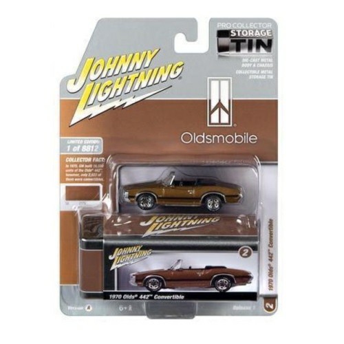 JLCT011A-2 - 1/64 1970 OLDSMOBILE 442 CONVERTIBLE BURNISHED GOLD WITH TIN
