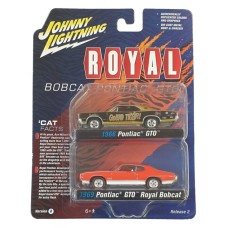 JLPK013B-2 - 1/64 JOHNNY LIGHTNING 2-PACK SPECIAL - 2021 VERSION B R2 ROYAL PONTIAC