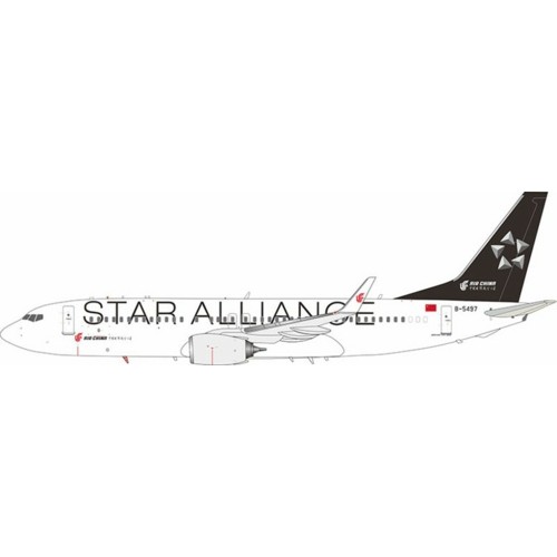 KJB738203 - 1/200 B-5497 AIR CHINA BOEING 737-89L(WL) STAR ALLIANCE