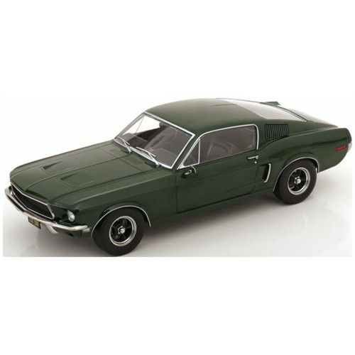 KKDC181391 - 1/18 FORD MUSTANG GT FASTBACK 1968 - DARK GREEN BULLITT LOOK-A-LIKE