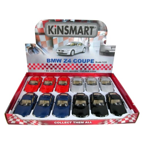 KT5318D-12 - 1/38 BMW Z4 COUPE IN A TRAY WITH 12PCS