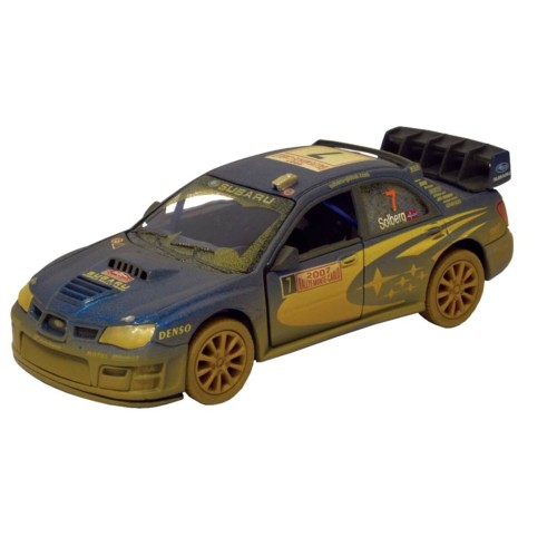 KT5328WY - 1/36 SUBARU IMPREZA WRC NO.7 SOLBERG AFTER RACE BLUE/YELLOW