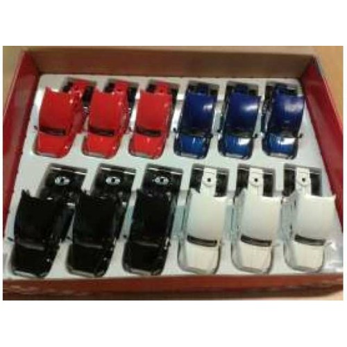 KT5357-12 - 1/68 KENWORTH T700 CAB ONLY ASSORTMENT TRAY WITH 12PCS (3X RED 3X BLUE 3X BLACK 3X WHITE)
