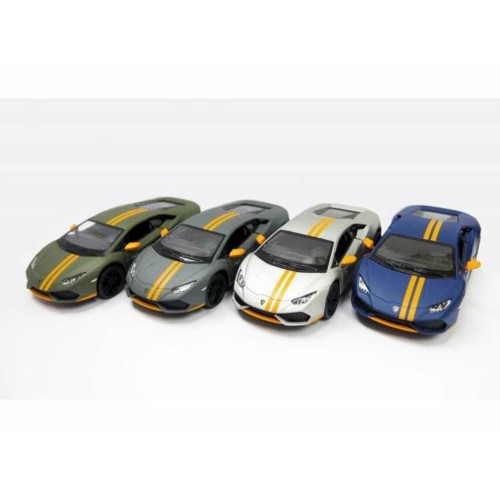 KT5401D-12 - 1/36 2016 LAMBORGHINI HURACAN LP610-4 AVIO ASSORTMENT TRAY OF 12 WITH 4 COLOURS IN THE TRAY (GREEN BLUE WHITE GREY)