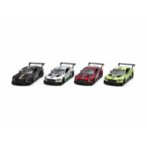 KT5417D-12 - 1/36 2019 BENTLEY CONTINENTAL GT3 ASSORTMENT TRAY OF 12 WITH 4 COLOURS IN THE TRAY BLACK SILVER RED AND GREEN
