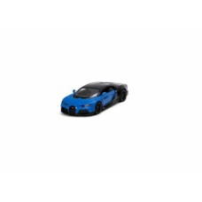 KT5423WB - 1/36 BUGATTI CHIRON SUPERSPORT BLUE/BLACK IN WINDOW BOX