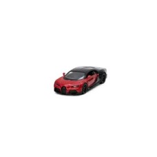 KT5423WR - 1/36 BUGATTI CHIRON SUPERSPORT RED/BLACK IN WINDOW BOX