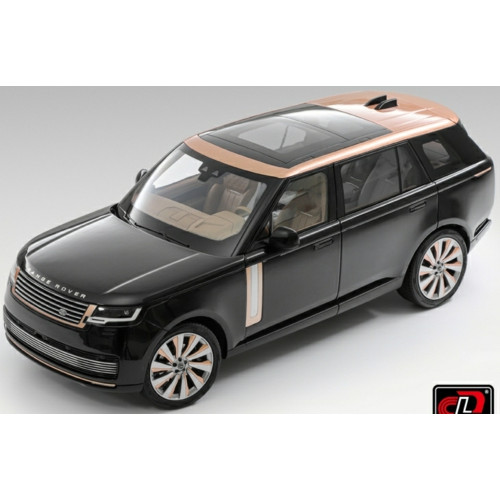 LCD18017BG1/18 LAND ROVER RANGE ROVER SV SERENITY 2022 BLACK W/GOLD ROOF