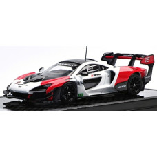 LCD64024RW - 1/64 MCLAREN SENNA GTR RED AND WHITE