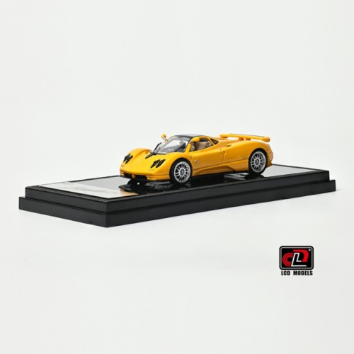 LCD64044Y - 1/64 PAGANI ZONDA C12 COUPE YELLOW