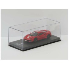 MAG64FER013 - 1/64 FERRARI 488 PISTA, RED/WHITE/BLACK 2018