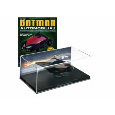 MAGBAT015 - 1/43 BATMAN BATMOBILE BATMAN AND ROBIN NO.1, BLACK (CRACKED CASES)