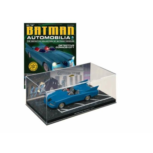 MAGBAT019 - 1/43 BATMAN BATMOBILE DETECTIVE COMICS NO.371, BLUE (CRACKED CASES)