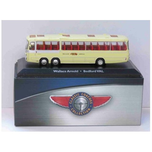 MAGBUS4642102 - 1/72 BEDFORD VAL WALLACE ARNOLD LIGHT YELLOW