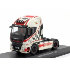 MAGG1470001 - 1/43 2016 IVECO STRALIS HI WAY TRUCK ABARTH WHITE AND RED