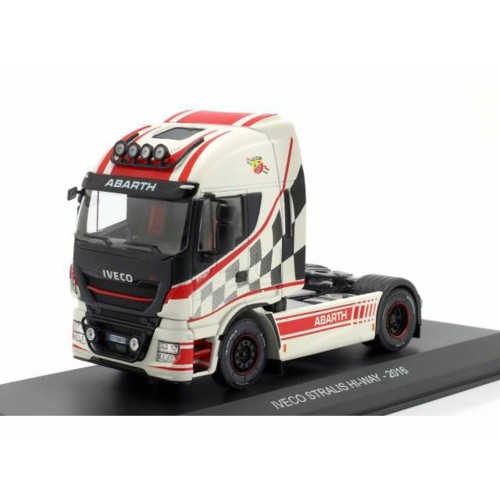 MAGG1470001 - 1/43 2016 IVECO STRALIS HI WAY TRUCK ABARTH WHITE AND RED
