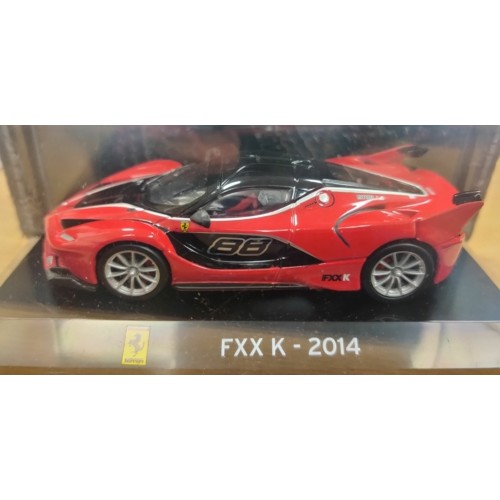 MAGLA03 - 1/43 FERRARI FXX K 2014 NO.88 RED AND BLACK