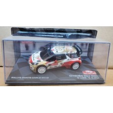 MAGLC02 - 1/43 CITROEN DS3 WRC 2013 WINNER 2013 - MONTE CAR S.LOEB / D.ELENA - CASED