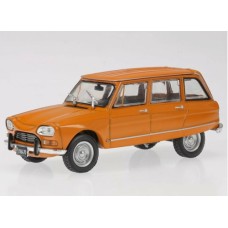 MAGLX26 - 1/43 CITROEN AMI 8 1978 ORANGE/BROWN UNFORGETABLE CARS - ARGENTINA