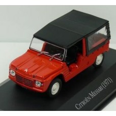 MAGLX32 - 1/43 CITROEN MEHARI 1971 ORANGE/RED UNFORGETABLE CARS - ARGENTINA