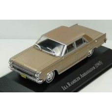 MAGLX38 - 1/43 IKA RAMBLER AMBASSADOR (RENAULT) GOLD UNFORGETABLE CARS - ARGENTINA