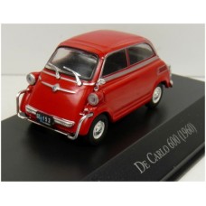 MAGLX74 - 1/43 DE CARLO 600 RED 1960 UNFORGETABLE CARS - ARGENTINA
