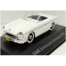 MAGLX81 - 1/43 IAME JUSTICIABLE CONVERTIBLE WHITE 1953 UNFORGETABLE CARS - ARGENTINA